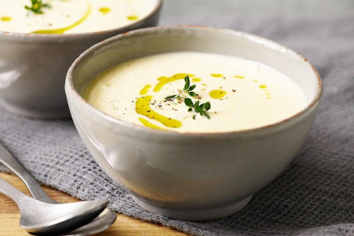 Kremet sellerirot- pastinakksuppe