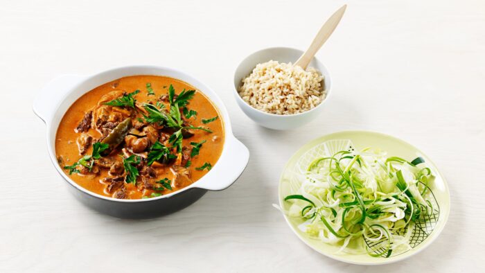 Kalvegryte ala biff stroganoff