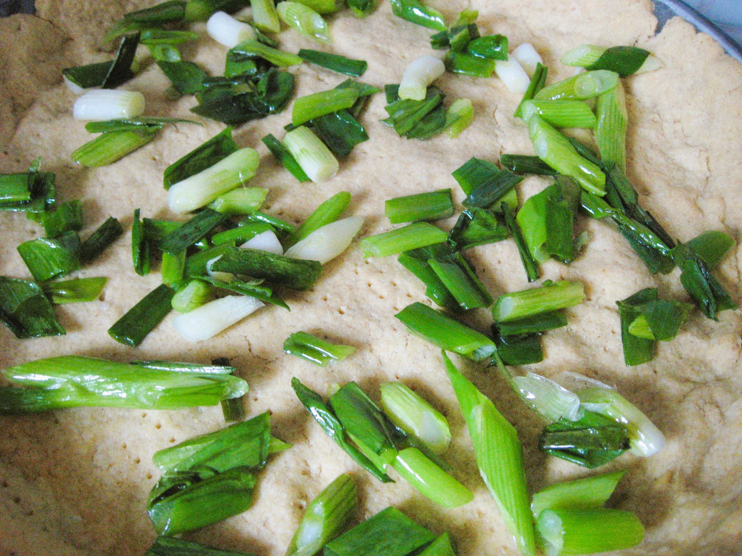 Grønnsakspai - vårløk